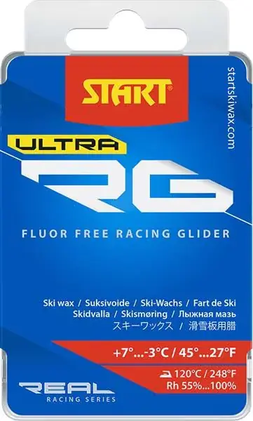 Start RG Ultra Glider Red +7°...-3°C, 60g Uutuus