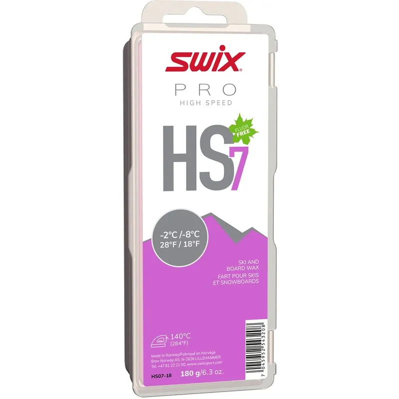 Suoraan Valmistajalta SWIX HS7-18 High Speed 7 Violet Glider -2°C...-8°C, 180g
