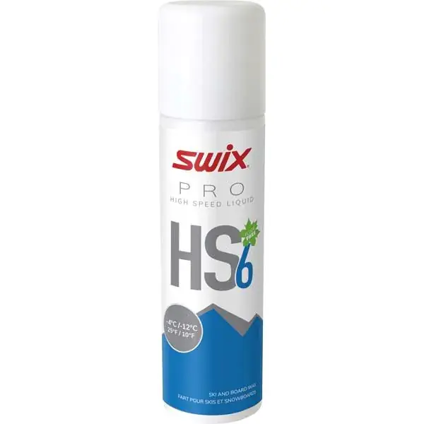 SWIX HS06L-12 High Speed Liquid Blue Glider -4°...-12°C, 125ml Suosittu