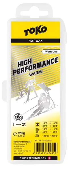 TOKO High Performance WC Warm +10°...-4°C, 120g Vain Tänään