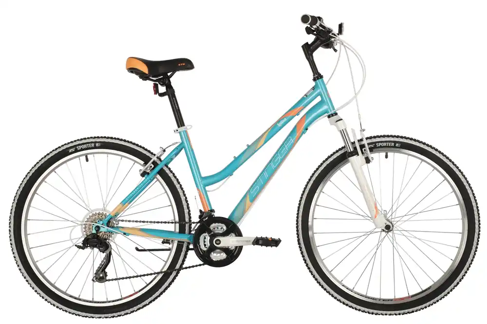 Uusi Kokoelma Nuorten pyörä Stinger 26" Latina 19" blue, Microshift