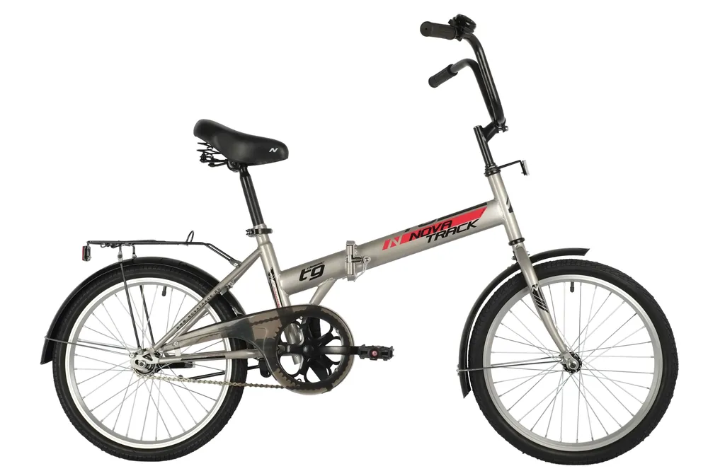 Polkupyörä Novatrack 20" TG30 harmaa Halpa