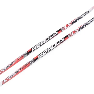 Eniten Myyty Brados LS Sport 3D skis with fish pattern, black/red (140-170cm)