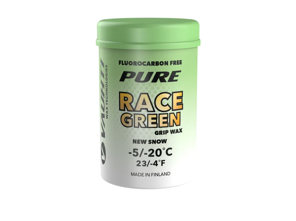 Vauhti Pure Grip Race Green (new snow), -5 ...-20, 45g Tehdashinta