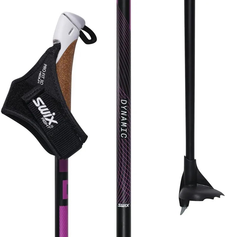 SWIX Poles Dynamic D3, Pink Alkuperäinen