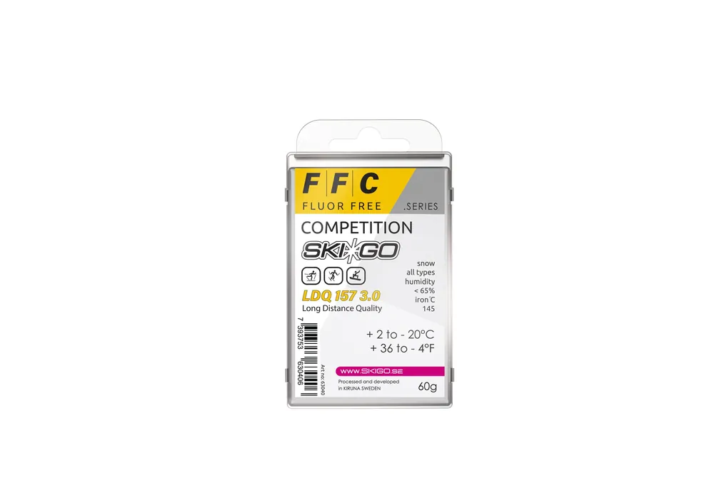 Ski-Go FFC 157 LDQ 3.0 Competition paraffin, 60g Uusi Kokoelma