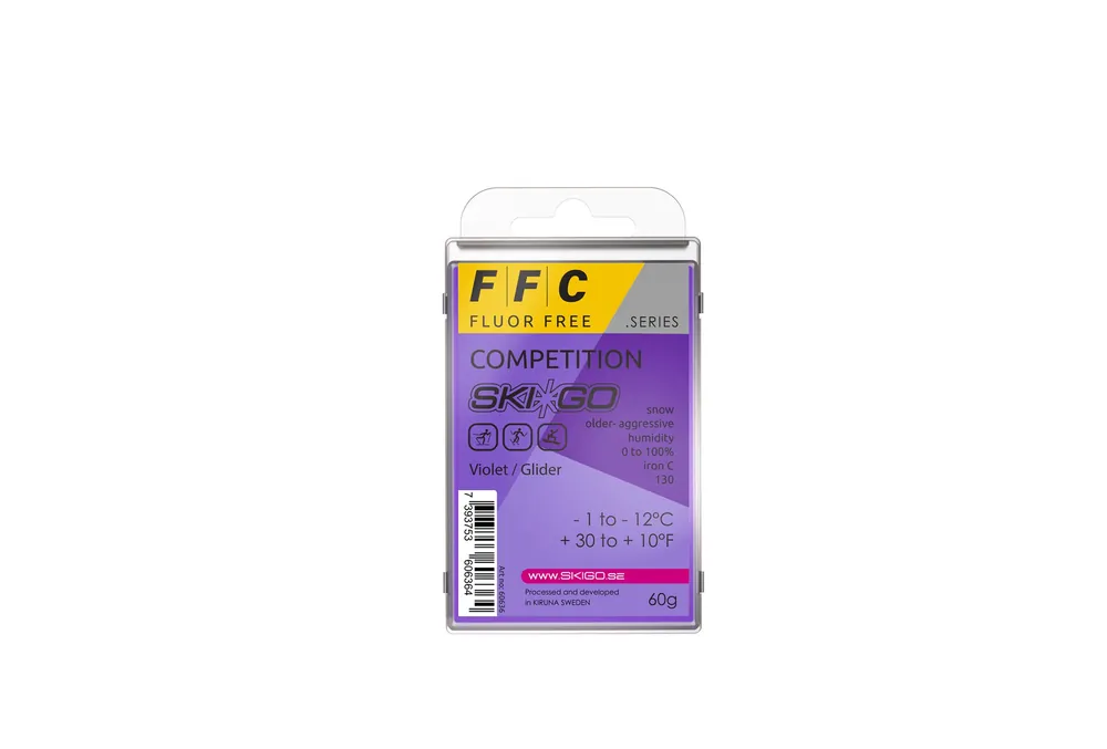 Tehdashinta Ski-Go FFC Violet Competition paraffin, 60g