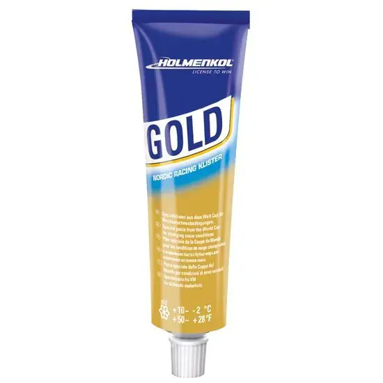 Ilmainen Palautus Holmenkol Klister Gold +10...-2°C, 60ml