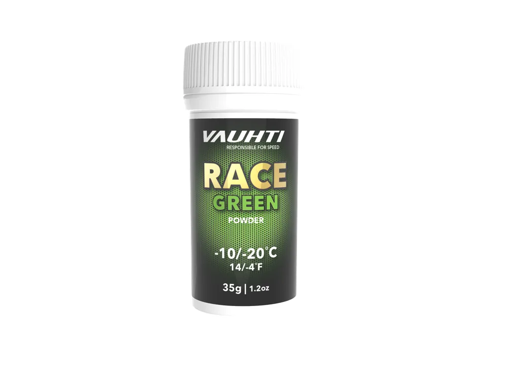 Vauhti Race Powder Green -10...-20, 35g Suoraan Valmistajalta