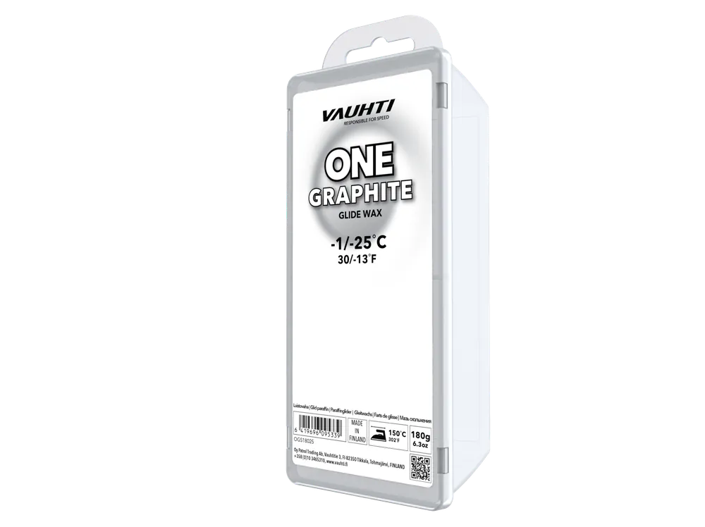 Vauhti One Graphite glider -1...-25, 180g Alennettu