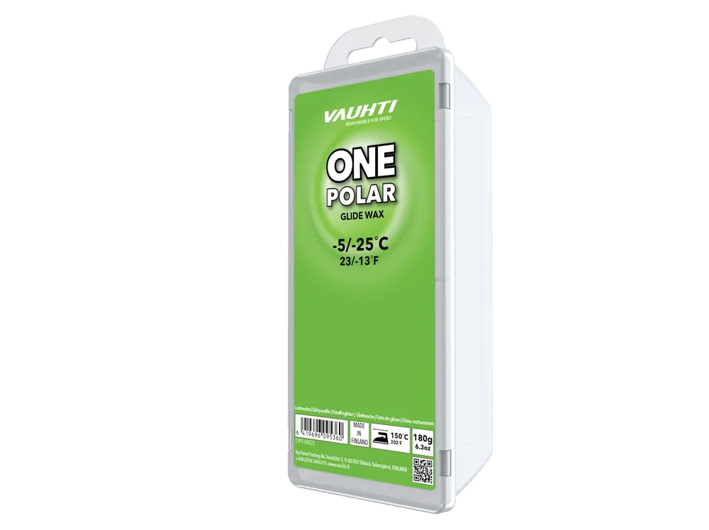 Asiakkaiden Suosikki Vauhti One Polar paraffin -5...-25, 180g