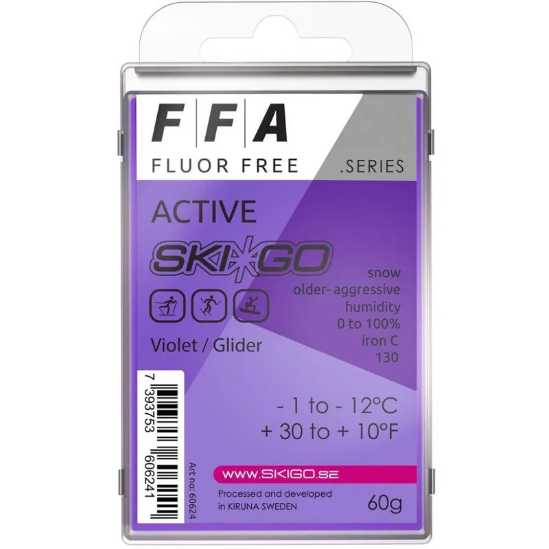 Pakollinen (Must-Have) Ski-Go FFA Violet paraffin -1...-12°C, 60g