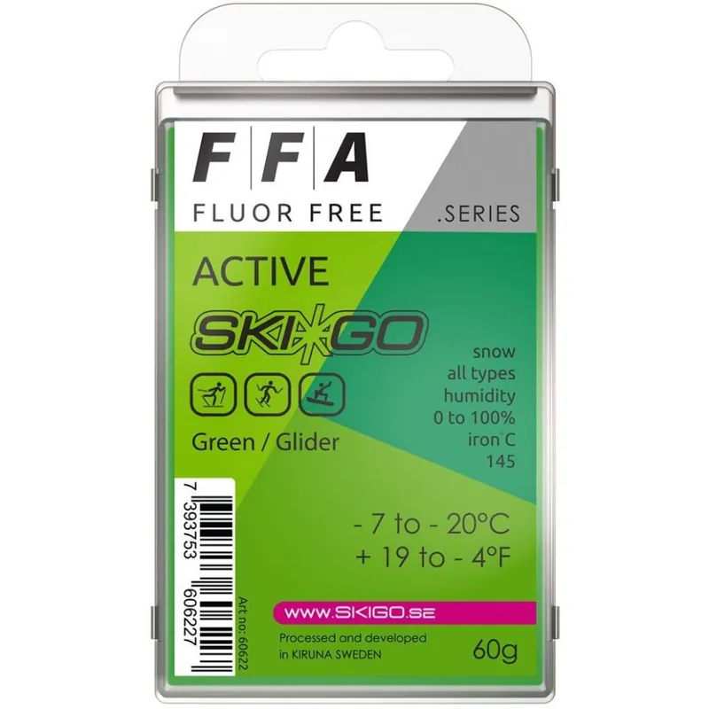 Tukkuhinta Ski-Go FFA Green paraffin -7...-20, 200g