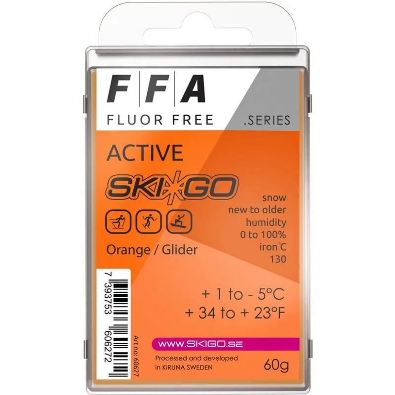Bestseller Ski-Go FFA Orange paraffin +1...-5°C, 200g