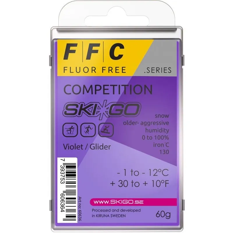 Ski-go FFC Violet paraffiin -1...-12, 200g Kuuma Tarjous