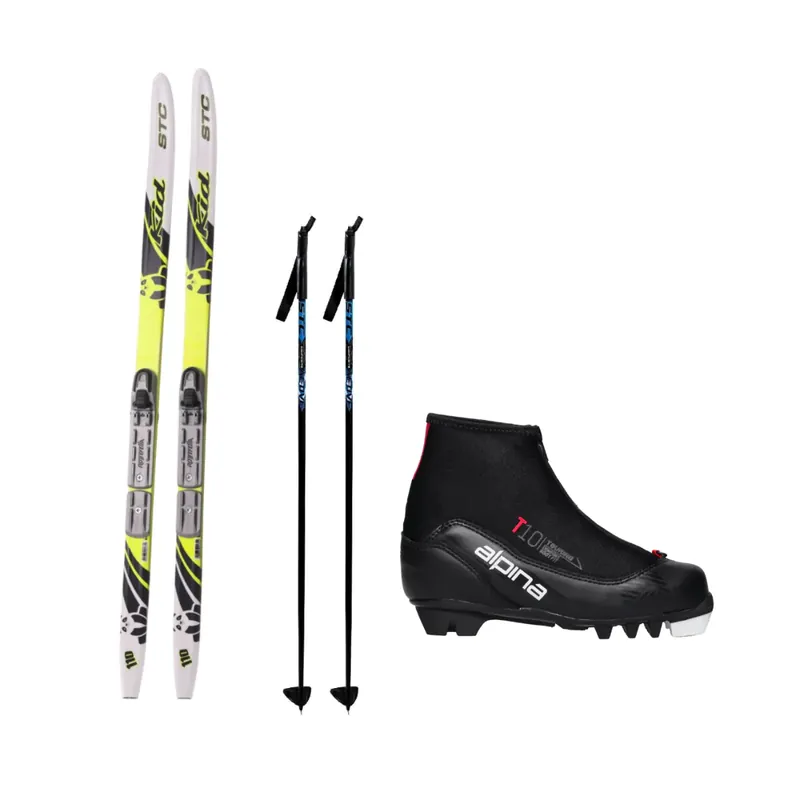 Ilmainen Palautus Ski set for kids, Alpina T10