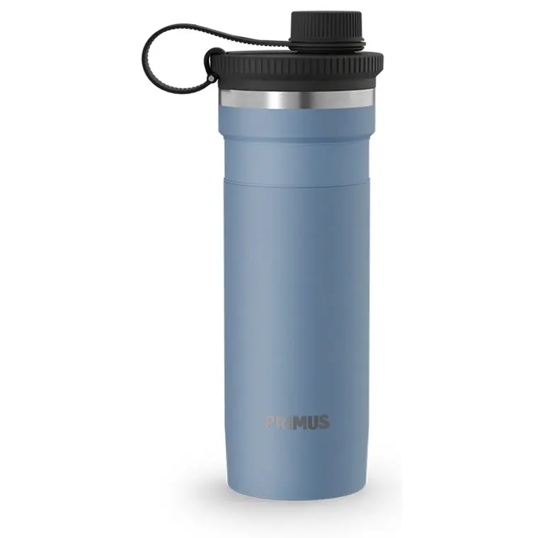 Primus Mika Wide Insulated Bottle 0.5 L Drink Cap Glacier Blue Älä Missaa