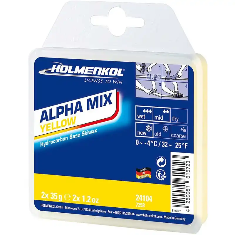 Suosittu Holmenkol Alphamix Yellow 2x35g