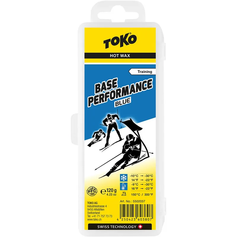 Viikonlopputarjous TOKO Base Performance Blue Wax 120g