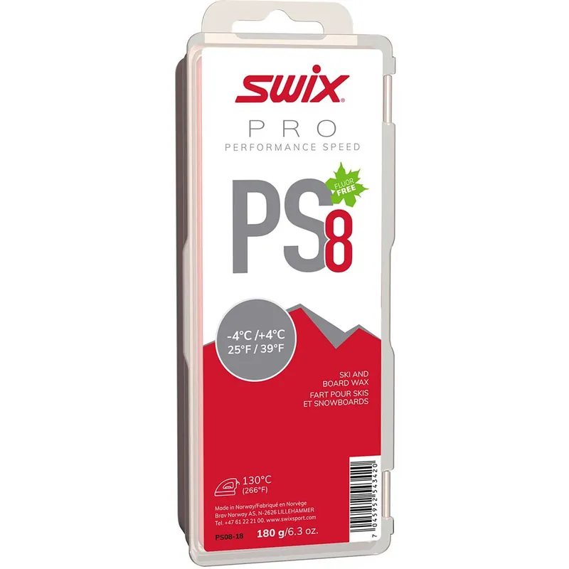 Swix PS8 Red, -4°C/+4°C, 180g Vain Tänään