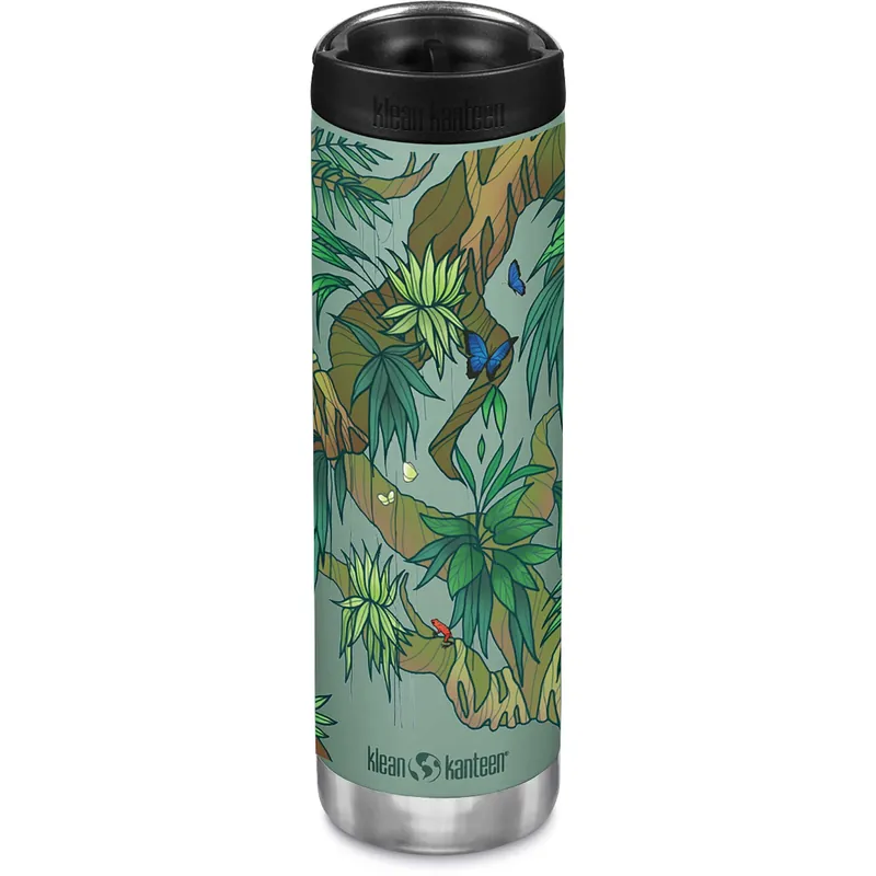 Superhinta Klean Kanteen Limited Edition Earth Day TKWide 592ml/ 20oz Café Cap